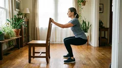 10 cviků, které nahradí procházku – vysvětlíme, proč to funguje přesně tak, jak to tělo po padesátce potřebuje