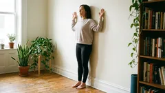 5 minut u zdi pro ramena: jemný reset lopatek, který často nahradí protahování