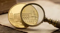 10 nejdražších jubilejních a pamětních mincí v Evropě.