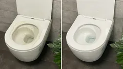 Dvě tablety na půl litru vody – a i ty nejstarší toalety budou zářit jako nové.